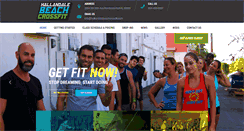 Desktop Screenshot of hallandalebeachcrossfit.com