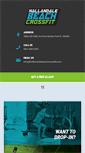 Mobile Screenshot of hallandalebeachcrossfit.com